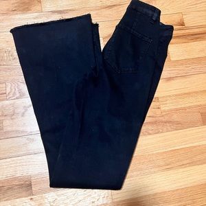 Fashionova Black Flare Jeans